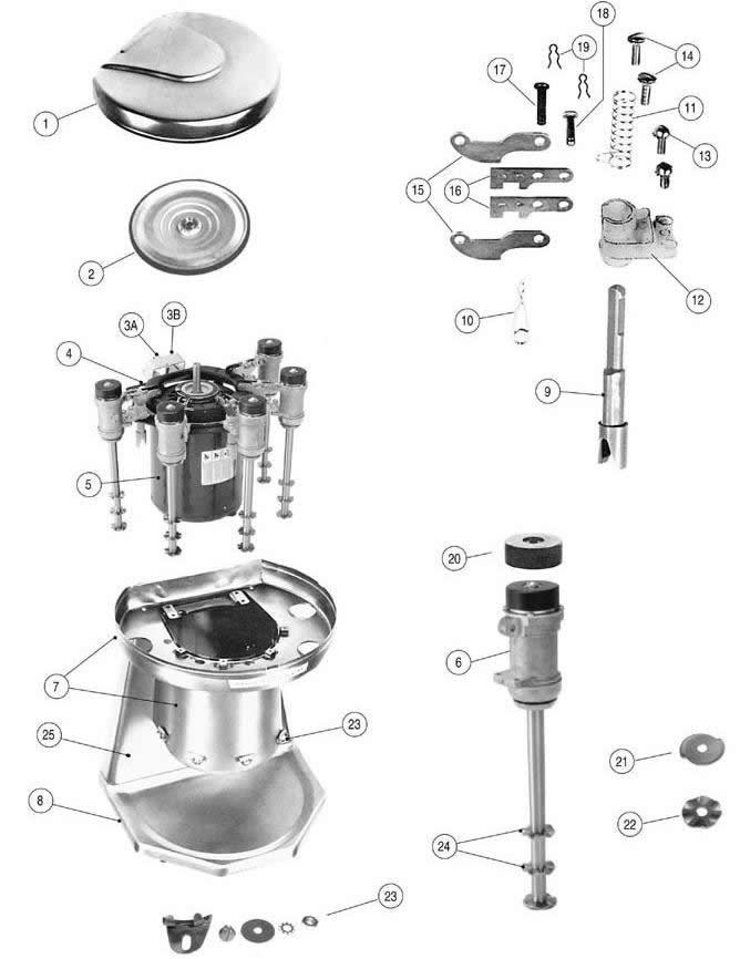 Multi mixer best sale milkshake machine